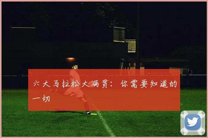 六大马拉松大满贯：你需要知道的一切
